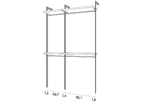 Begehbarer Kleiderschrank Typ B