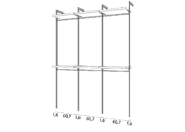 Begehbarer Kleiderschrank Typ B