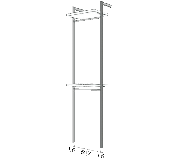 Begehbarer Kleiderschrank Typ B